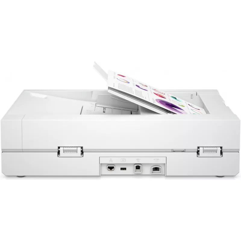 HP Scanjet Enterprise Flow N6600 fnw1 lame- ja ADF-skanner 1200 x 1200 DPI A4 valge