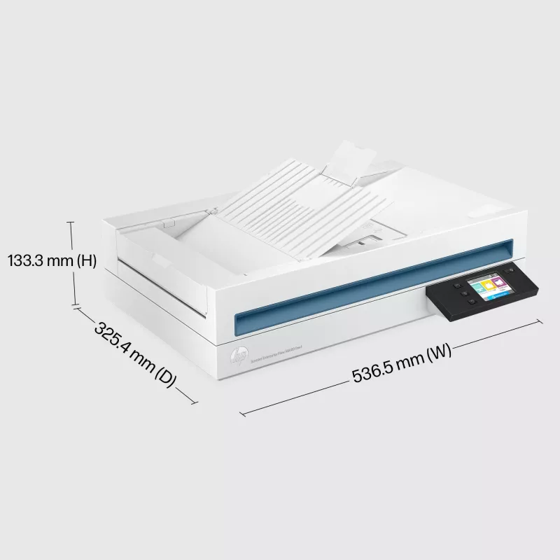 HP Scanjet Enterprise Flow N6600 fnw1 lame- ja ADF-skanner 1200 x 1200 DPI A4 valge