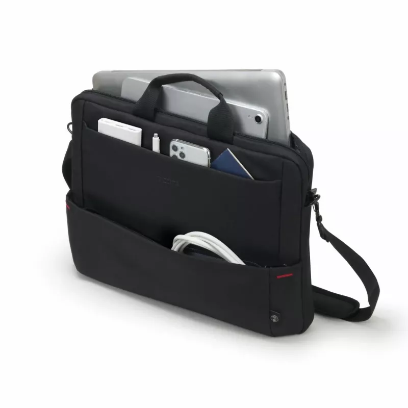 DICOTA Eco õhuke Case Plus Base - 13-15,6-tolline sülearvutikott - must / 300d Rpet polüester