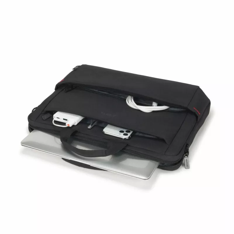 DICOTA Eco õhuke Case Plus Base - 13-15,6-tolline sülearvutikott - must / 300d Rpet polüester