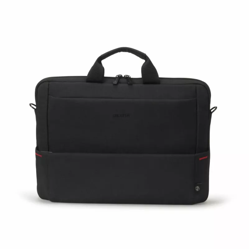 DICOTA Eco õhuke Case Plus Base - 13-15,6-tolline sülearvutikott - must / 300d Rpet polüester