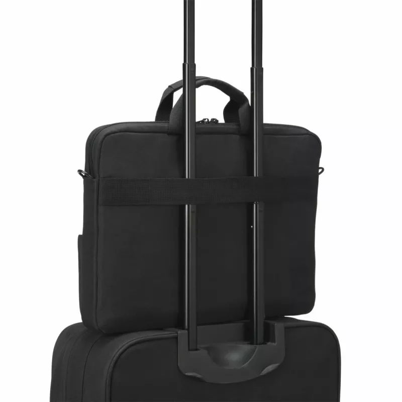 DICOTA Eco õhuke Case Plus Base - 13-15,6-tolline sülearvutikott - must / 300d Rpet polüester