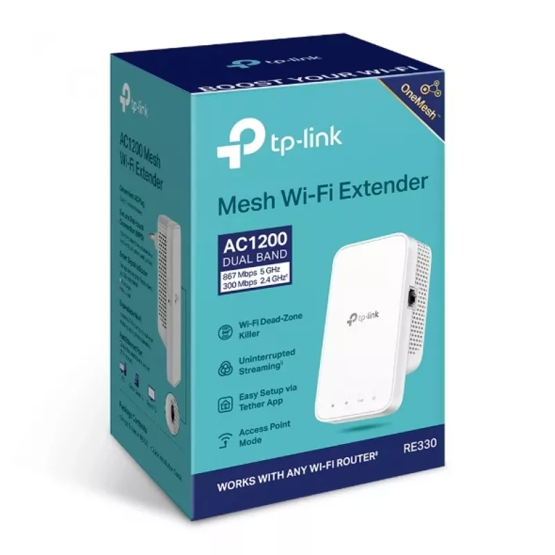 TP-Link RE335 võrgurepiiter 867 Mbit/s Valge