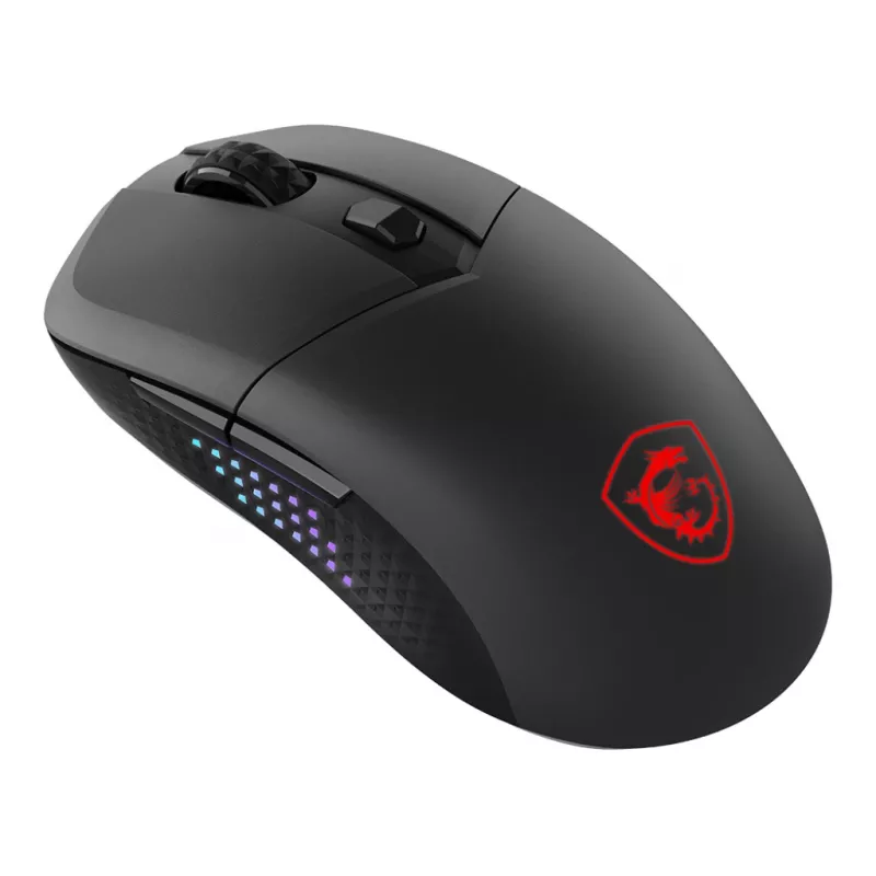 MSI VERSA 300 ELITE WIRELESS hiir Mängimine Paremakäeline RF juhtmevaba + Bluetooth + USB Type-C Optiline 26000 DPI
