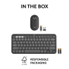 LOGITECH Pebble 2 Combo For Tonal Graphite Qwerty US
