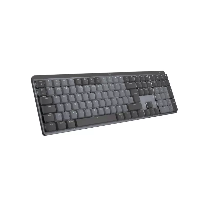 LOGITECH MX Mechanical Wireless Illuminated Performance klaviatuur - Graphite US International Qwerty Tactile Quiet