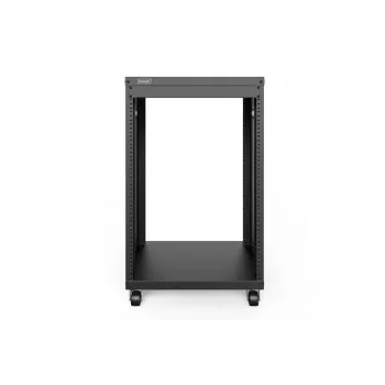 DIGITUS 16U AVS rack 780x507x460 mm keermestatud kinnitusavad rullikud must