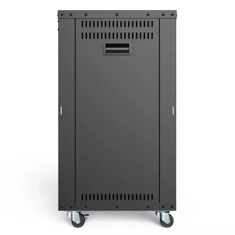 DIGITUS 16U AVS rack 780x507x460 mm keermestatud kinnitusavad rullikud must