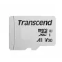 TRANSCEND Micro Sdhc kaart 300s 4GB Uhs-i U1 ilma adapterita