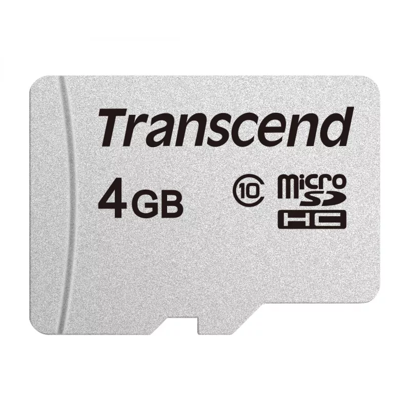 TRANSCEND Micro Sdhc kaart 300s 4GB Uhs-i U1 ilma adapterita