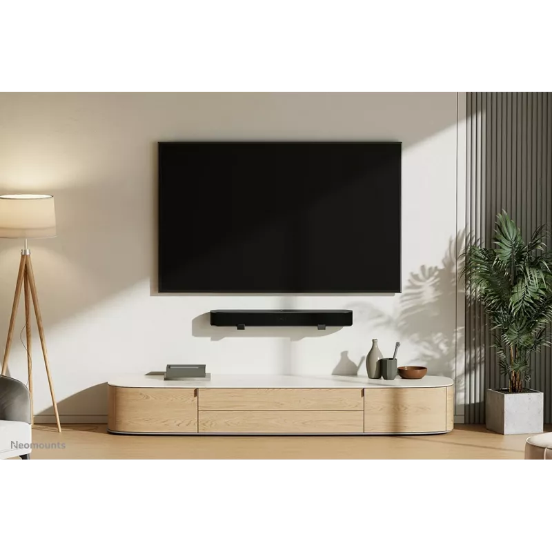 Neomounts AWL29-550BL1 videobaari/kõlari seinahoidik - max 15 kg - universaalne