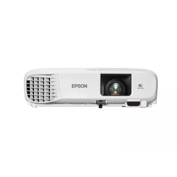 Lauaprojektor Epson EB-W49 — 3LCD, WXGA 1280×800, 3800 ANSI lm, 16:10, 1,2x manuaalne suum, 2,7 kg, valge