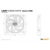 be quiet! Light Wings White | 140mm PWM kolmikpakett arvuti korpuse ventilaator 14 cm 3 tk