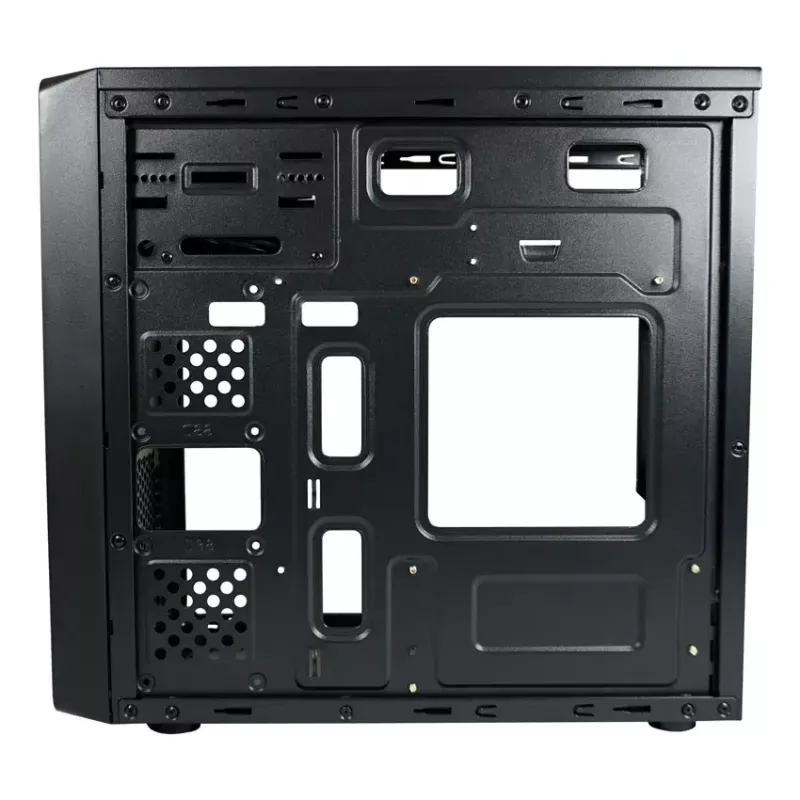 Arvuti korpus LC-Power LC-2017MB-ON Micro Tower Must