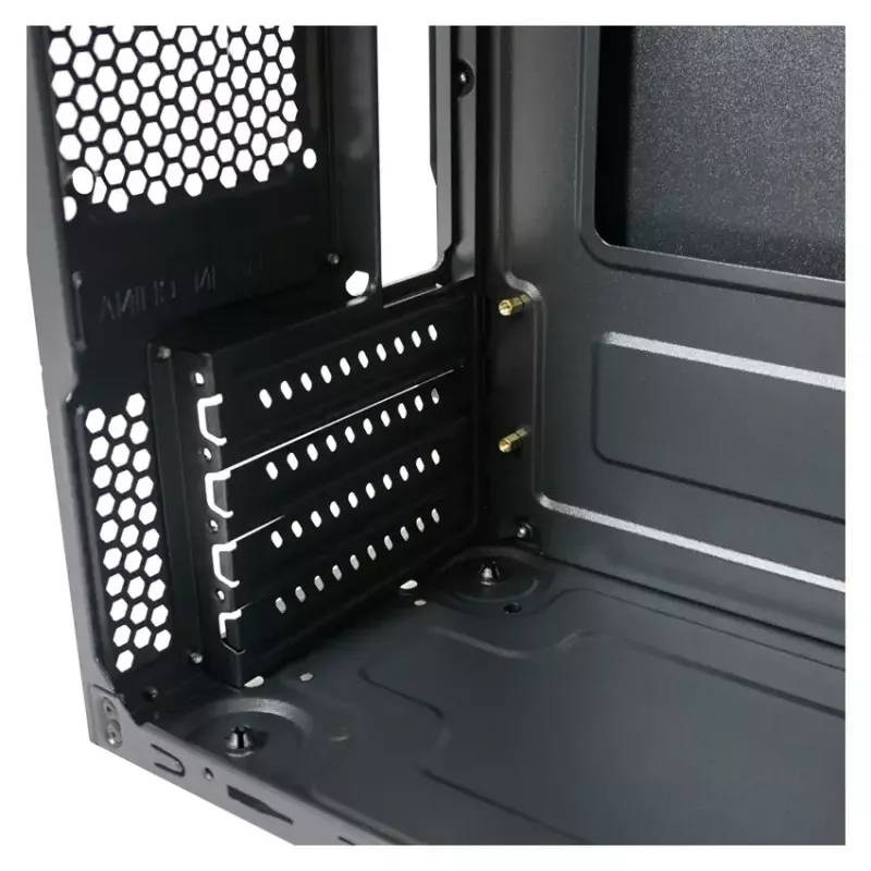 Arvuti korpus LC-Power LC-2017MB-ON Micro Tower Must