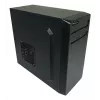 Arvuti korpus LC-Power LC-2017MB-ON Micro Tower Must