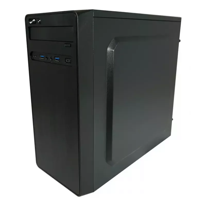 Arvuti korpus LC-Power LC-2017MB-ON Micro Tower Must