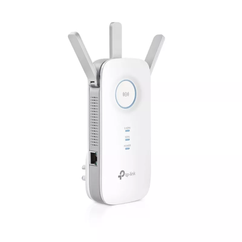 TP-Link RE450 võrgu saatja ja vastuvõtja Valge 10, 100, 1000 Mbit/s