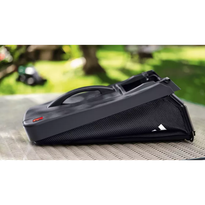 Bosch 37-550 Walk behind lawn mower aku Must, roheline