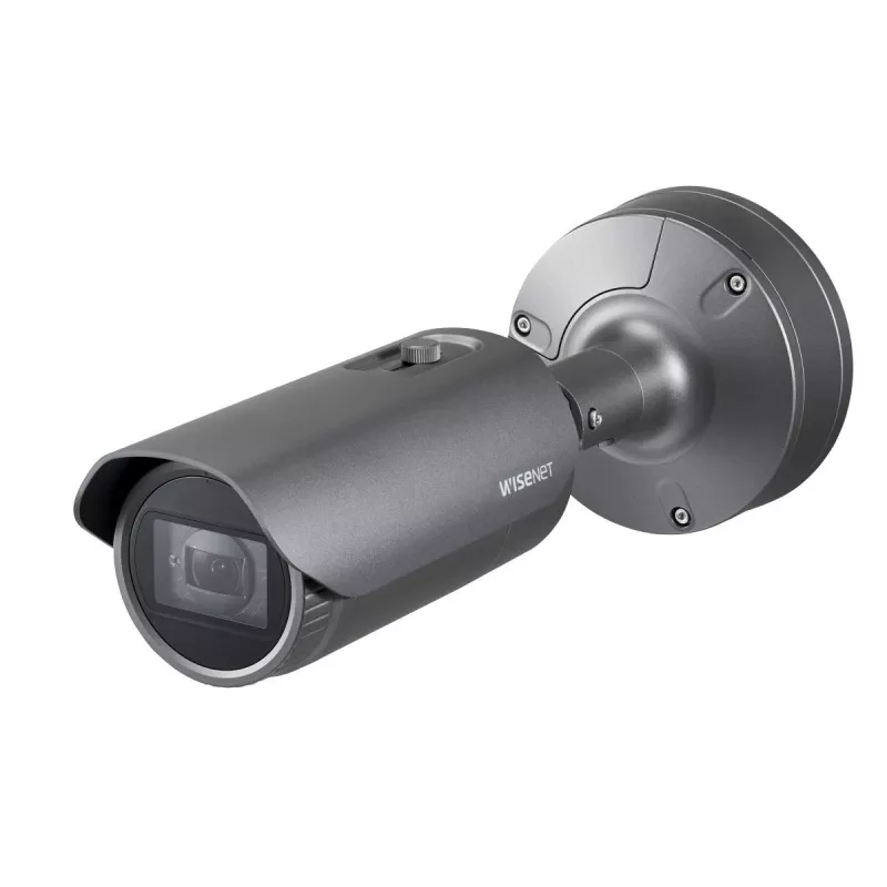 Hanwha Vision WiseNet X XNO-6080R välitingimuste silindriline IP-kaamera, 2 MP, 2,8-12 mm, päev/öö, vandalismikindel, hall