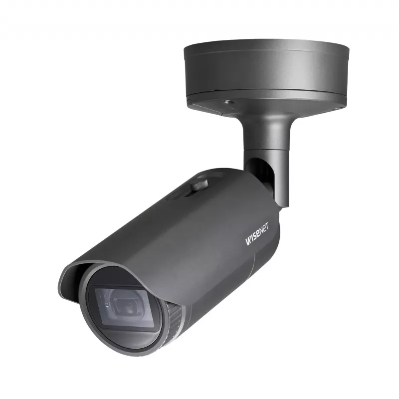 Hanwha Vision WiseNet X XNO-6080R välitingimuste silindriline IP-kaamera, 2 MP, 2,8-12 mm, päev/öö, vandalismikindel, hall