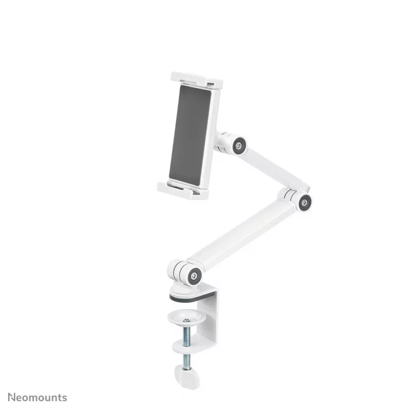 Neomounts DS15-545WH1 Tahvelarvuti hoidik lauaklambriga 4.7-12.9 tolli - universaalne - täisliikumine