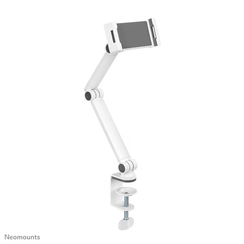 Neomounts DS15-545WH1 Tahvelarvuti hoidik lauaklambriga 4.7-12.9 tolli - universaalne - täisliikumine