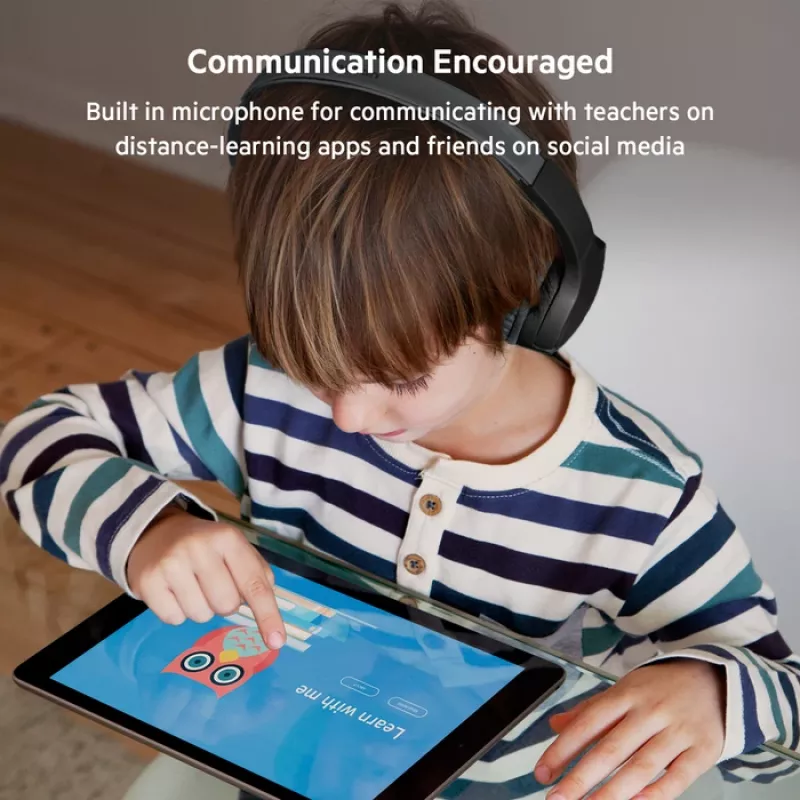 BELKIN Peakomplekt lastele - Soundform Kids - Stereo - Must