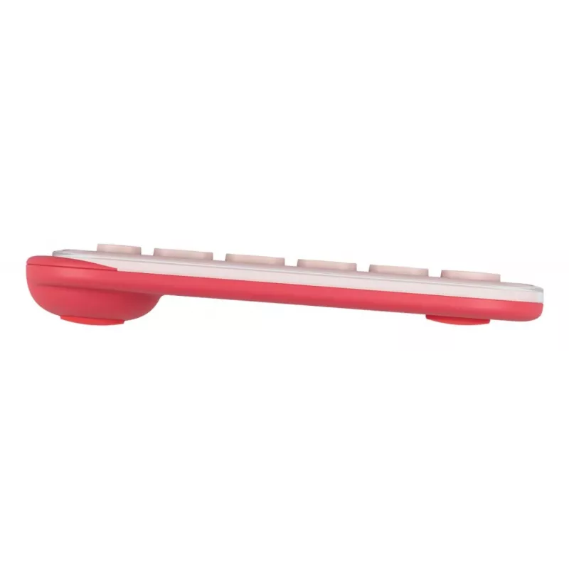 LOGITECH juhtmevaba klaviatuur - Pop Icon Keys - roosa ja valkjas Qwerty UK