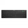 Contour Design Active Key Contour QuickClean Meditsiiniline klaviatuur eemaldatava kaanega, täissuuruses, juhtmevaba, must, DE C8112