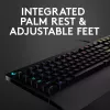Mänguklaviatuur Logitech G G213 Prodigy täissuuruses RGB LED juhtmega