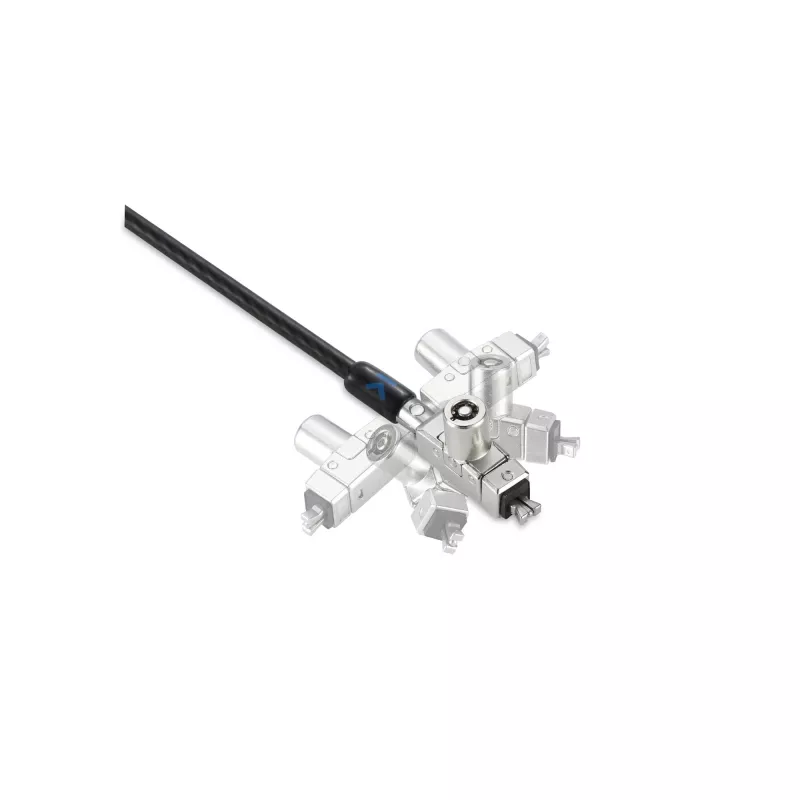 Kensington õhuke N17 2.0 Keyed Laptop Lock for Wedge-Shaped Slots - Master Keyed