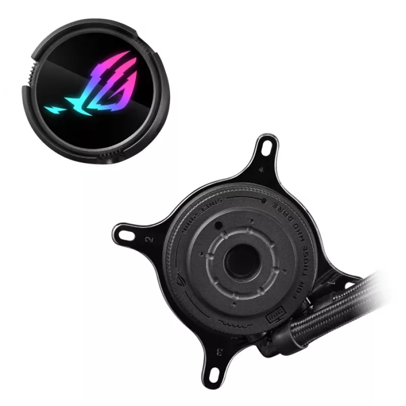 ASUS ROG Strix LC III 240 ARGB Protsessori vedelikjahutuskomplekt 12 cm Must