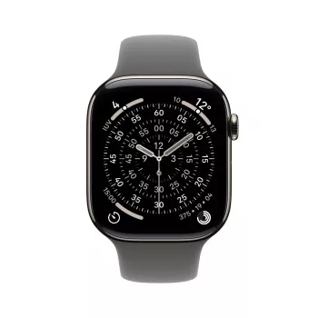 APPLE Watch Series 11 GPS + Cellular 42mm naturaalne titaankorpus halli Stone Grey Sport rihmaga M/L
