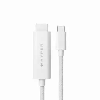 TARGUS Hyper 4K USB-C–HDMI-kaabel – valge