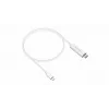 TARGUS Hyper 4K USB-C–HDMI-kaabel – valge