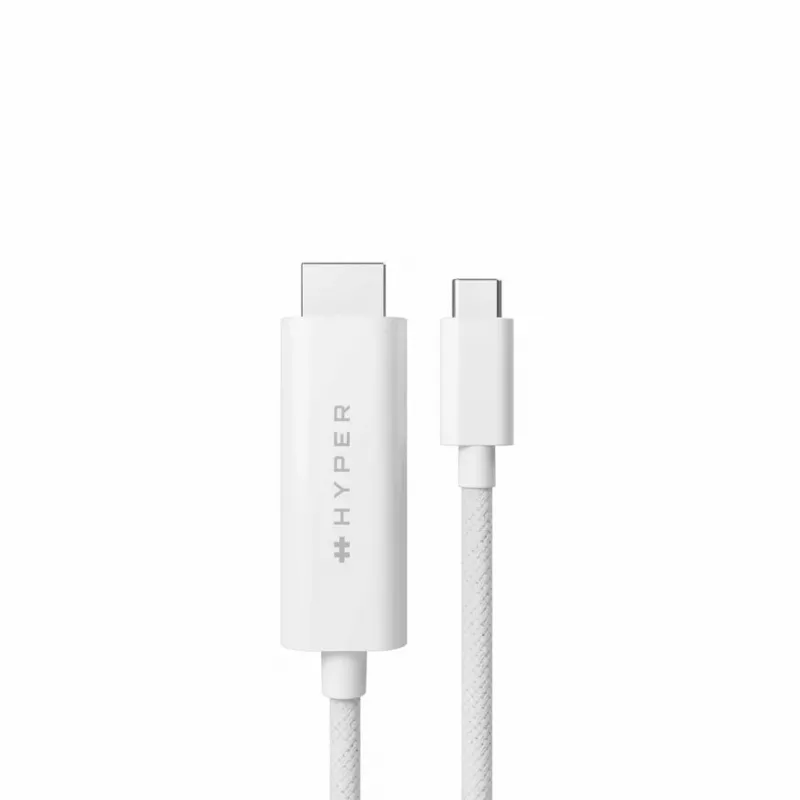 TARGUS Hyper 4K USB-C–HDMI-kaabel – valge