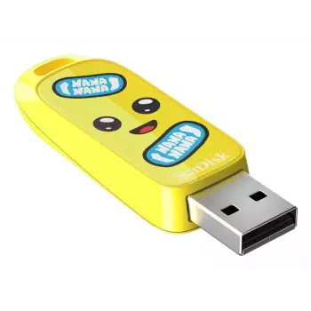 WESTERN DIGITAL SanDisk Fortnite Peely Edition - 128 GB USB-mälupulk - USB-A 3.2 Gen 1