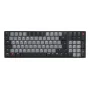 CHERRY KW 550 MX LP klaviatuur Kodu/Kontor USB + Bluetooth QWERTZ Saksa Must