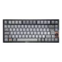 CHERRY KW 300 MX klaviatuur Kodu USB + Bluetooth QWERTZ Saksa Must, Vask, Hall