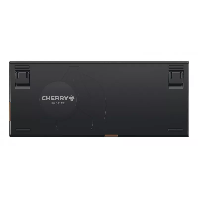 CHERRY KW 300 MX klaviatuur Kodu USB + Bluetooth QWERTZ Saksa Must, Vask, Hall