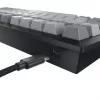CHERRY KW 300 MX klaviatuur Kodu USB + Bluetooth QWERTZ Saksa Must, Vask, Hall