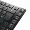 CHERRY KW X ULP 2.0 MINI klaviatuur Kodu/Kontor USB + RF juhtmevaba + Bluetooth QWERTZ Saksa must