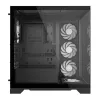XPG INVADER X Mid-Tower Must, Midi Tower, PC, Must, ATX, micro ATX, Mini-ITX, SPCC, 17.5 cm
