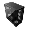 XPG INVADER X Mid-Tower Must, Midi Tower, PC, Must, ATX, micro ATX, Mini-ITX, SPCC, 17.5 cm