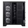 XPG INVADER X BTF MID-TOWER-CASE Must, Midi Tower, PC, Must, ATX, micro ATX, Mini-ATX, SPCC, Karastatud klaas, 17.5 cm