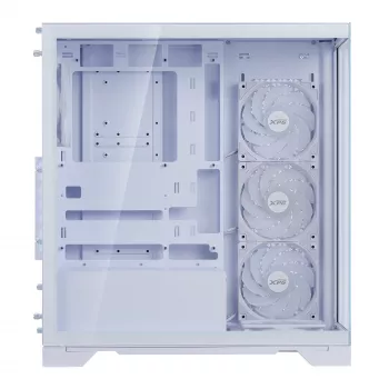 XPG INVADER X BTF MID-TOWER-CASE White, Midi Tower, PC, Valge, ATX, micro ATX, Mini-ATX, SPCC, Karastatud klaas, 17.5 cm
