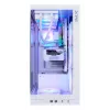 XPG INVADER X BTF MID-TOWER-CASE White, Midi Tower, PC, Valge, ATX, micro ATX, Mini-ATX, SPCC, Karastatud klaas, 17.5 cm