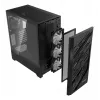 XPG STARKER AIR BTF Mid-Tower Must, Midi Tower, PC, Must, ATX, EATX, micro ATX, Mini-ITX, SPCC, Karastatud klaas, Mängimine