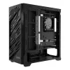 XPG STARKER AIR BTF Mid-Tower Must, Midi Tower, PC, Must, ATX, EATX, micro ATX, Mini-ITX, SPCC, Karastatud klaas, Mängimine